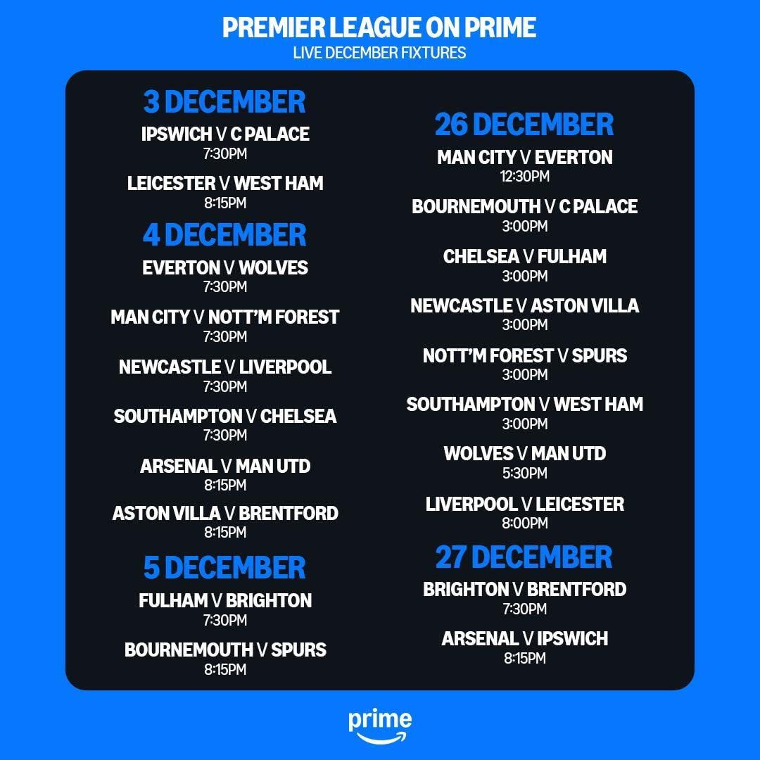 Watch Newcastle V Liverpool On Wednesday On Amazon Prime For Free