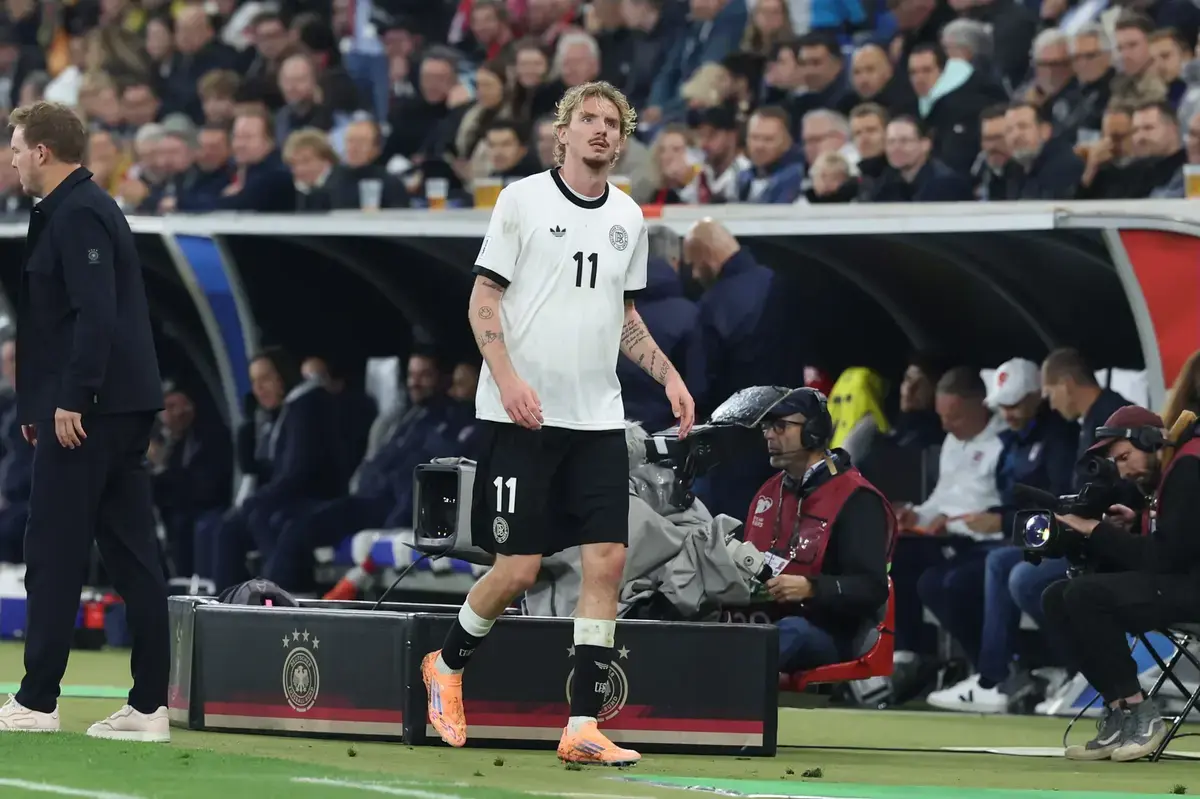 Excellent night for Nick Woltemade and Malick Thiaw in 7 goal thriller for Germany despite Chris Kavanagh