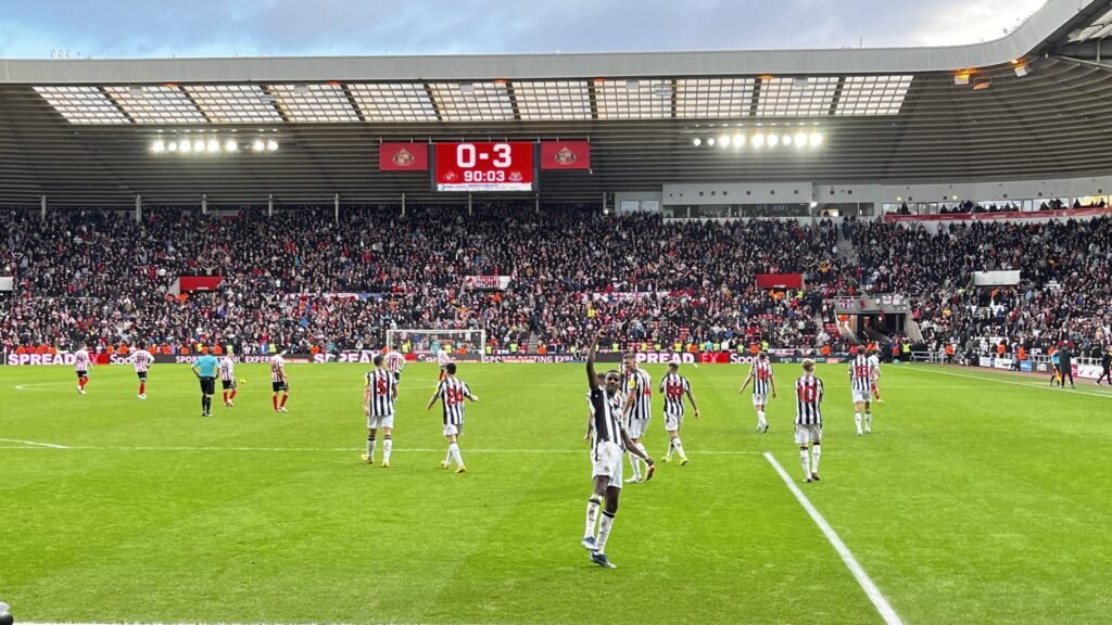 Alex Isak Goal Celebration Sunderland