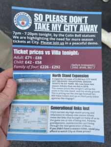 Manchester United and now Manchester City fans outrage - If you think