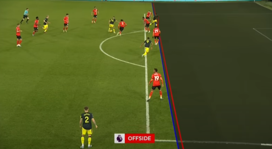 Newcastle offside Luton