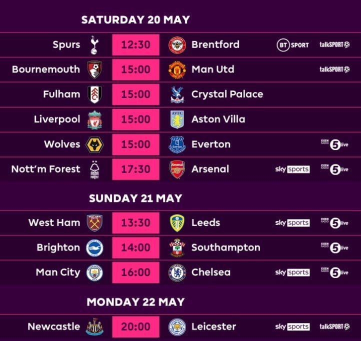 How to watch the  Prime Premier League Fixtures for 2022/23