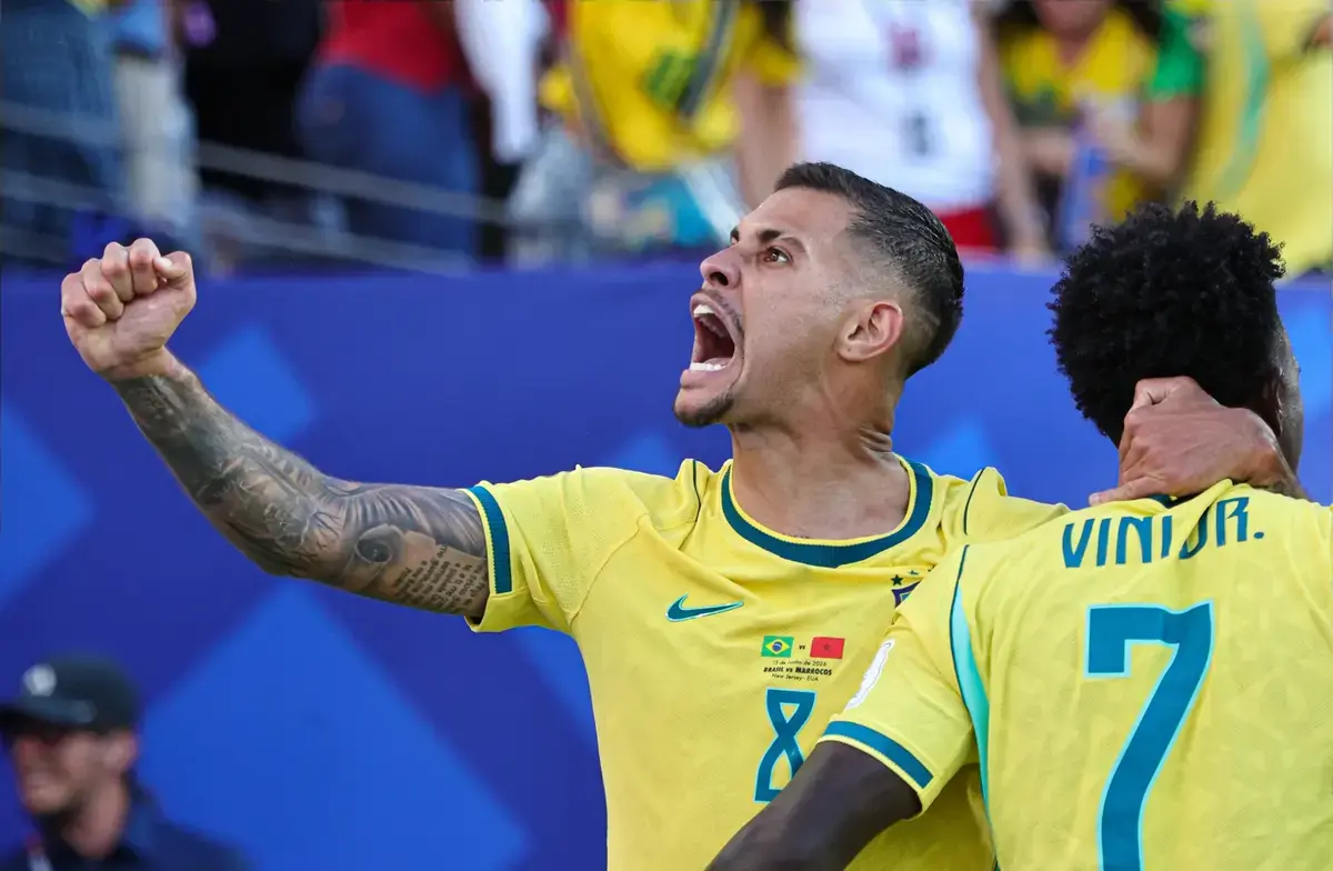 Bruno Guimaraes assists Brazil to respectability in New Jersey