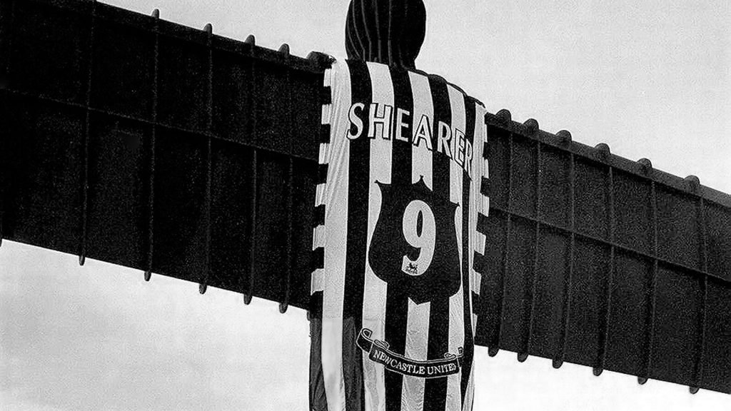 Alan Shearer Angel Of The North