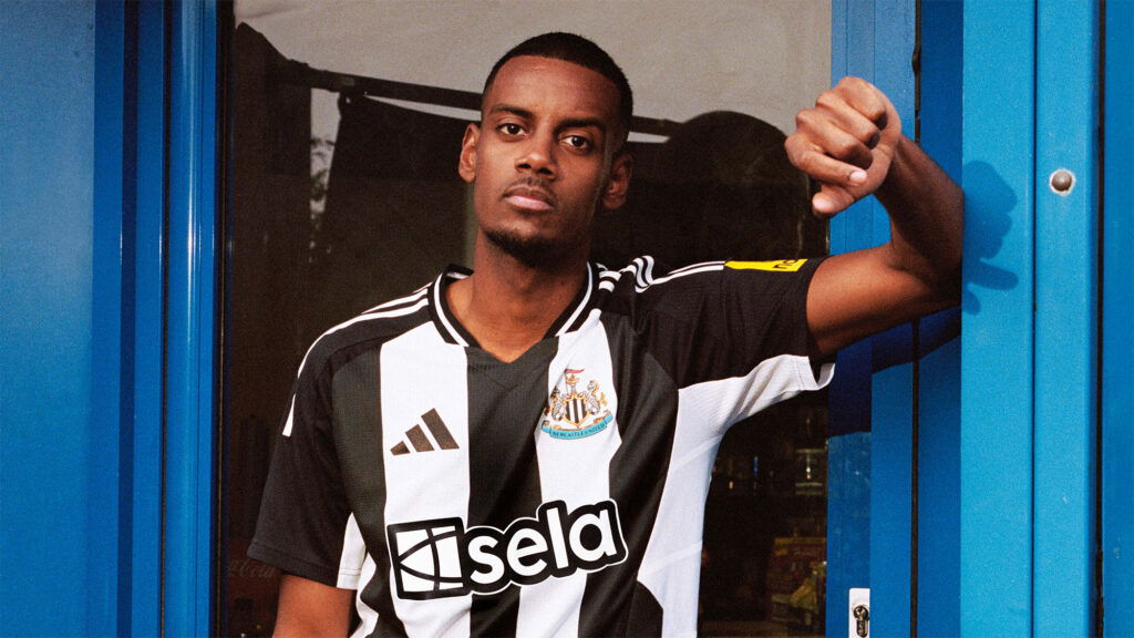 Alexander Isak Newcastle Adidas Kit Launch