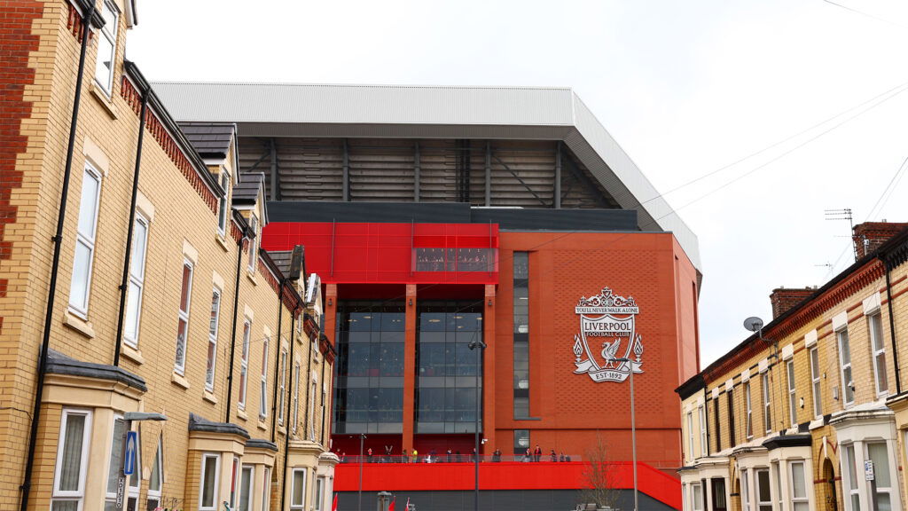 Estadio de Anfield del Liverpool