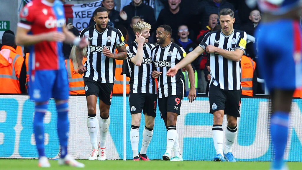 Watch official Newcastle 4 Crystal Palace 0 match highlights here – All four goals and some great football thumbnail