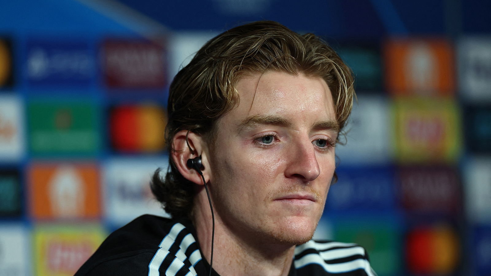 Anthony Gordon goes on the offensive against social media trolls as he speaks in Paris