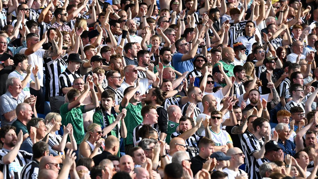 The media see Newcastle United away fans a little differently NUFC