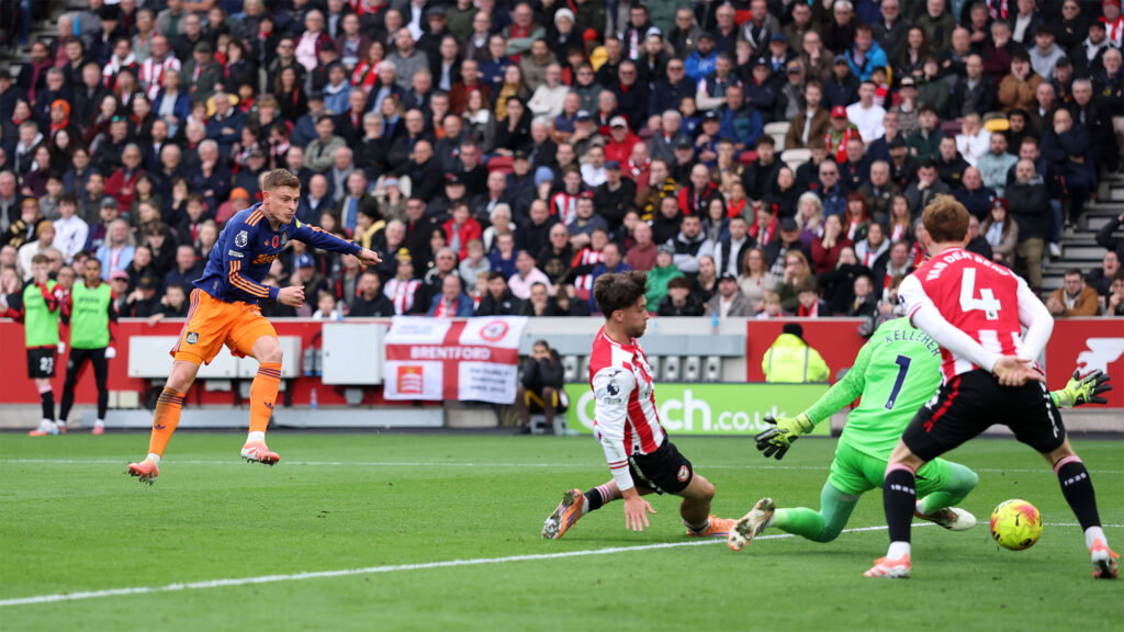 Harvey Barnes Goal Newcastle Brentford