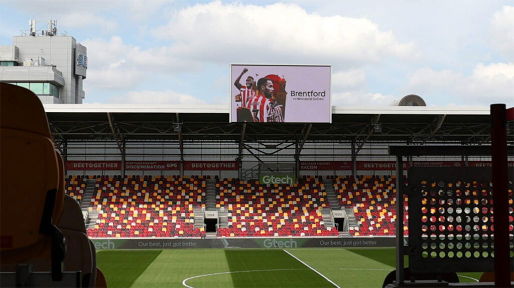 Brentford v Newcastle United Stadium