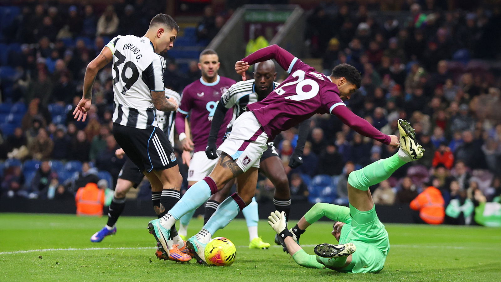 Former top referee rules on controversial Burnley v Newcastle United incidents