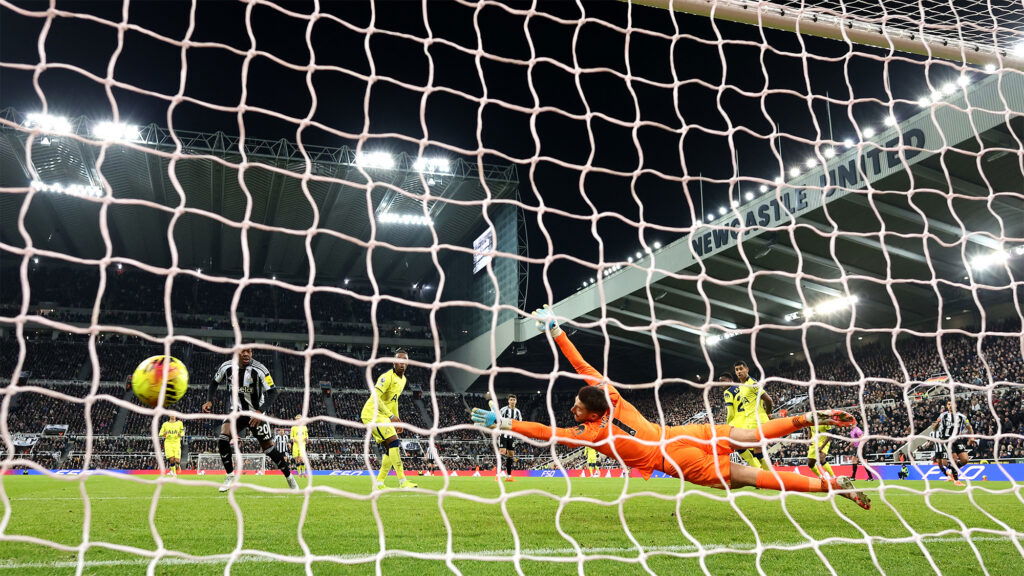 Bruno Guimaraes Newcastle Goal Spurs Vicario