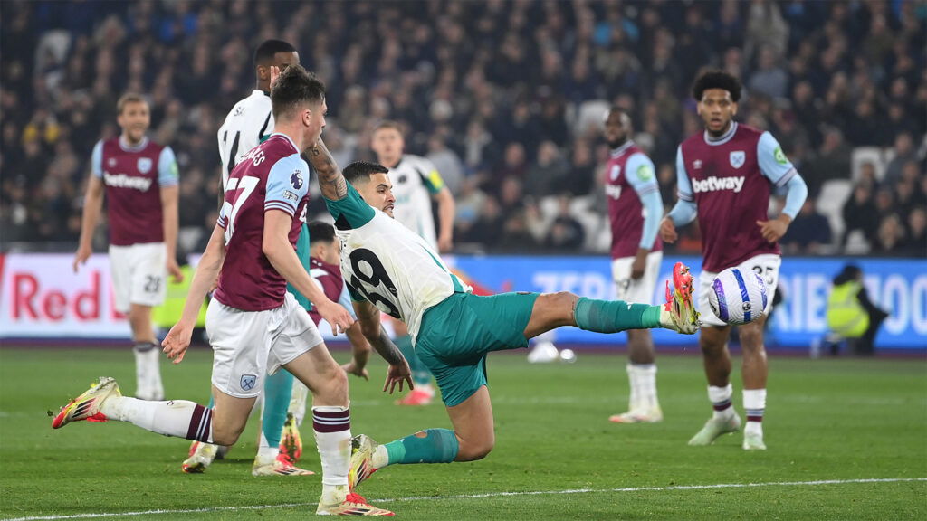Bruno Guimaraes Goal Newcastle West Ham