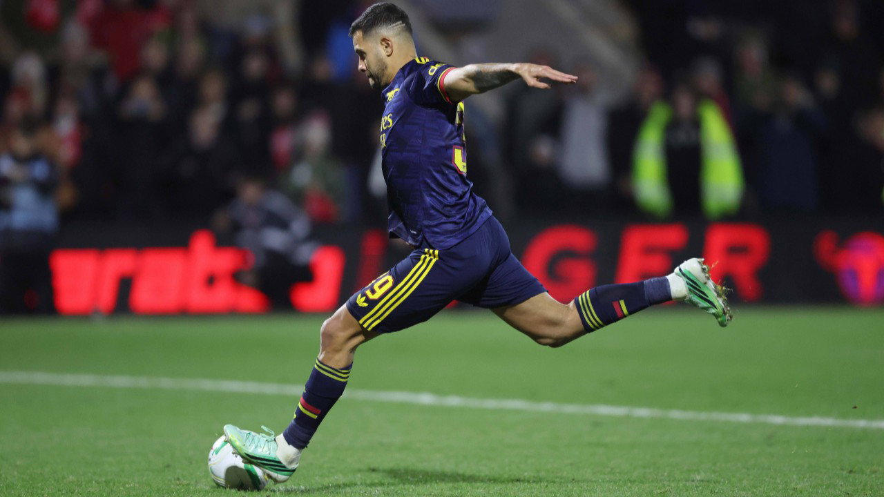 Bruno Guimaraes hilariously knocking Arsenal out of Carabao Cup is just ...