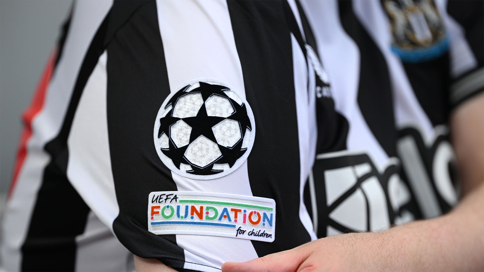 Issues with Newcastle United Champions League shirts?