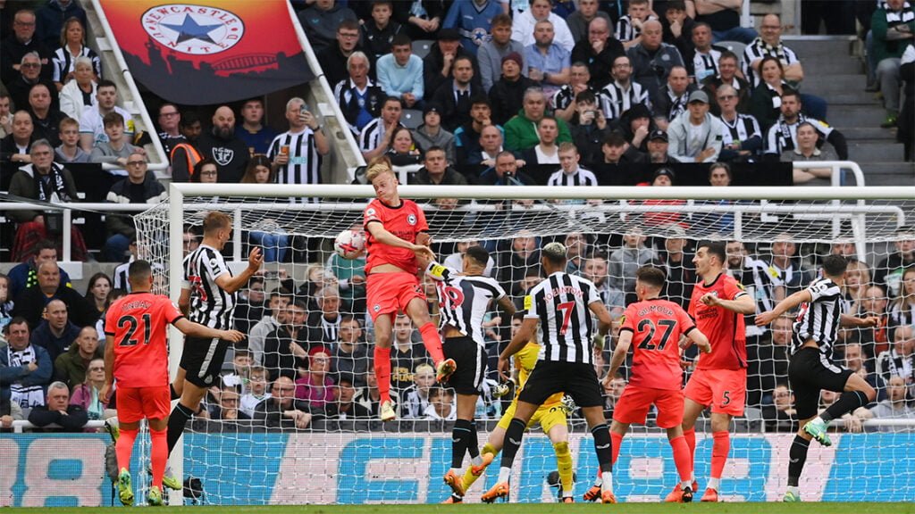 Dan Burn Goal Newcastle United Brighton