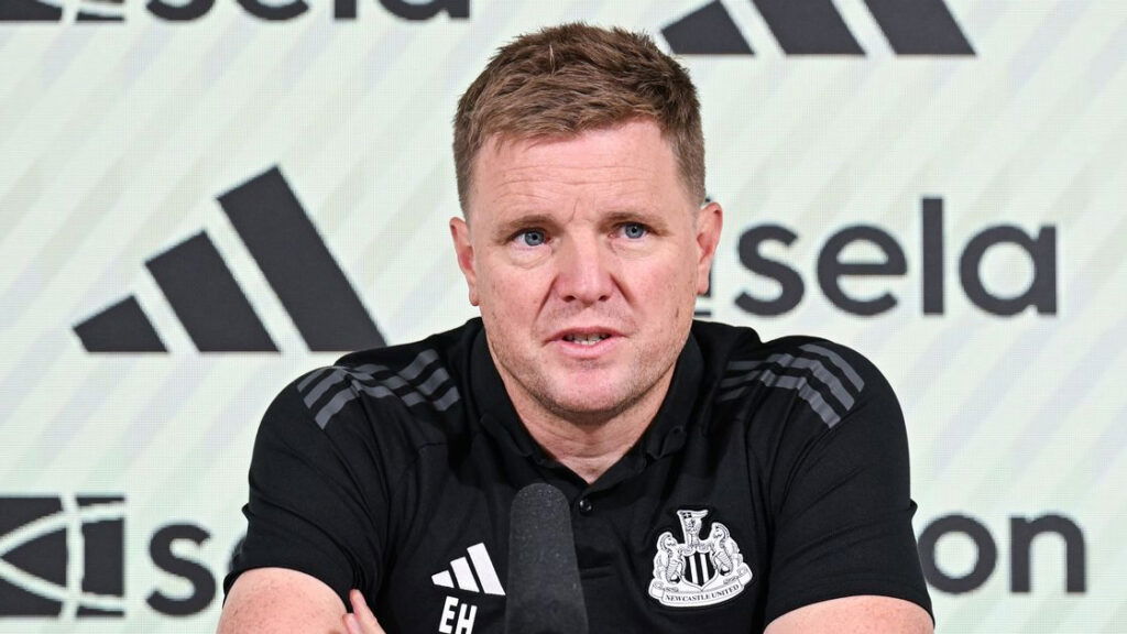 Eddie Howe Press Conference Newcastle United