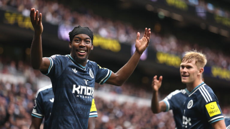 Anthony Elanga Goal Celebration Newcastle United
