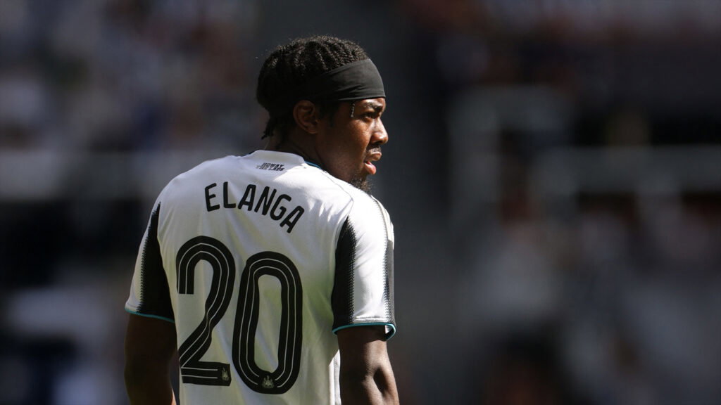 Anthony Elanga No20 Newcastle United
