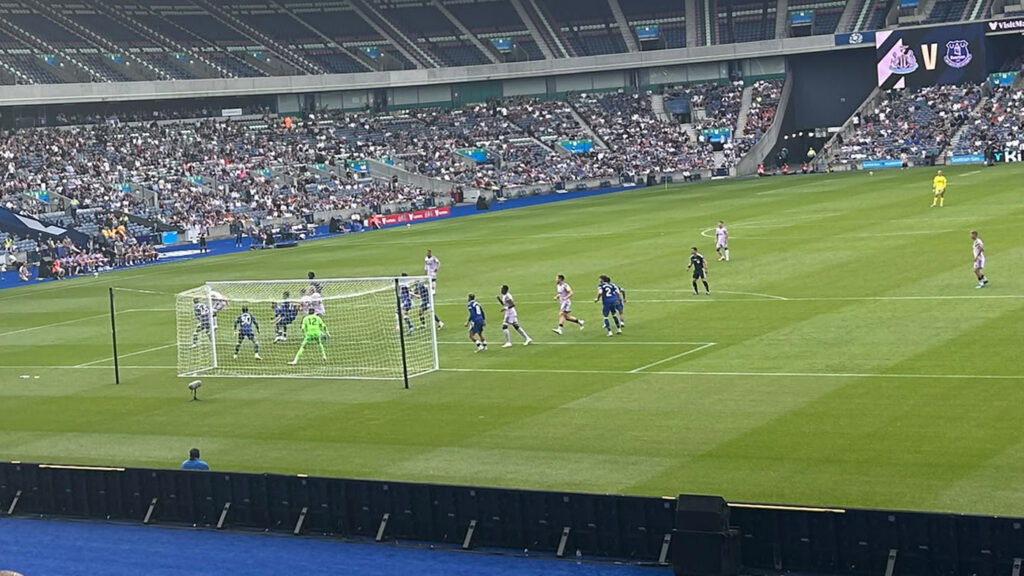 Pré-temporada Newcastle United x Everton Murrayfield