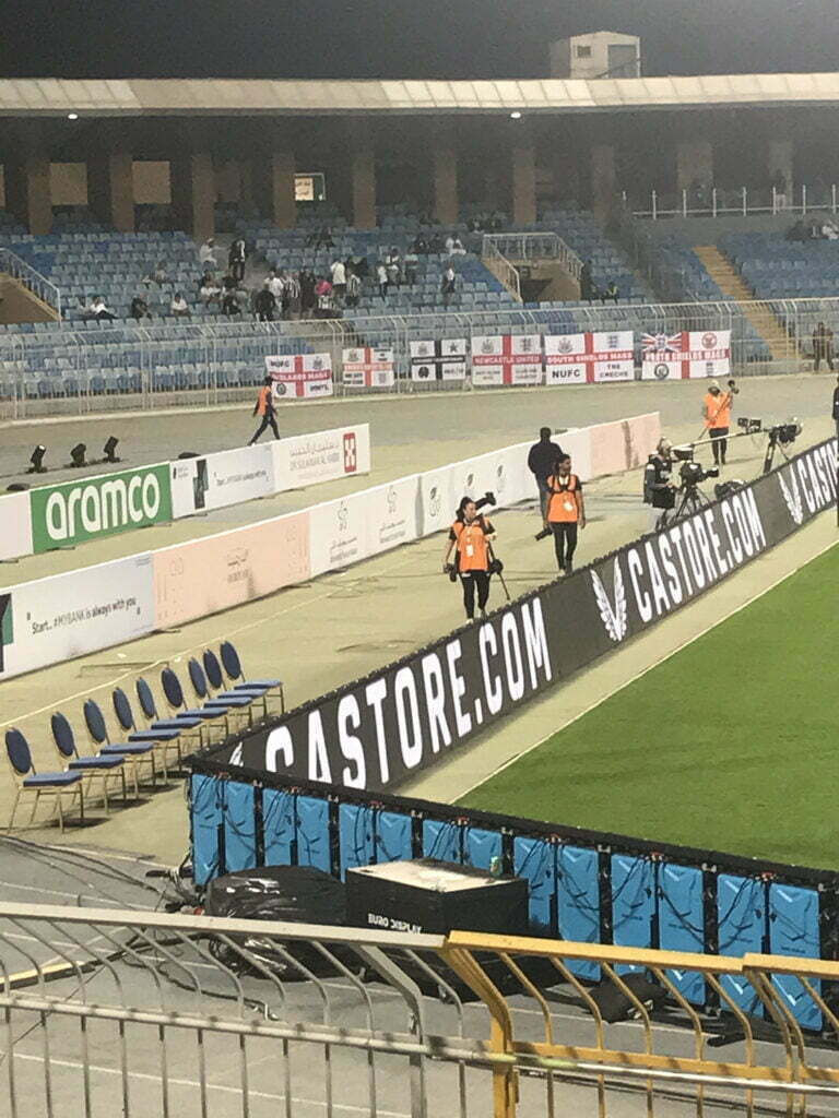Newcastle Fans Al Hilal Friendly Saudi Arabia