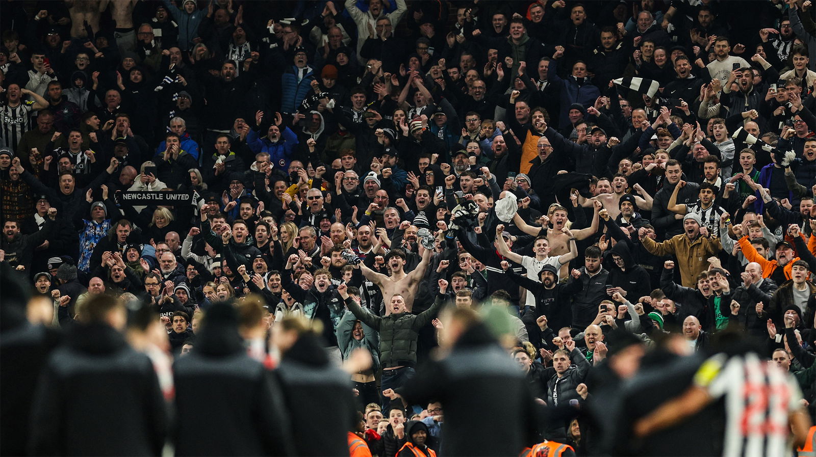 This photo that all Newcastle United fans will absolutely love from last night…