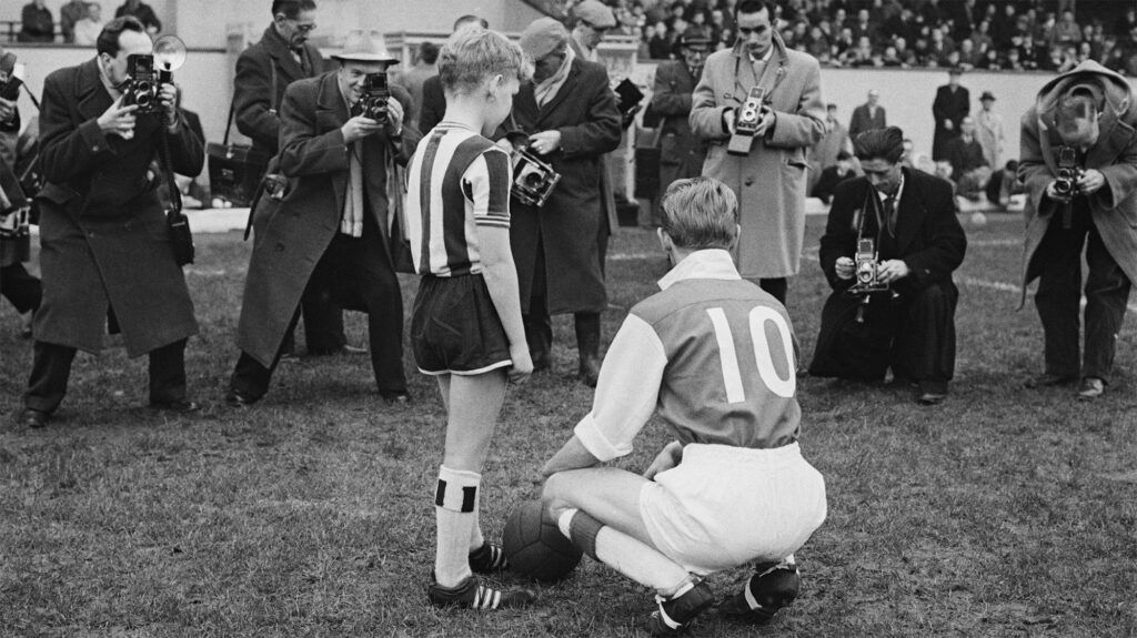 George Eastham Arsenal Young Newcastle Fan