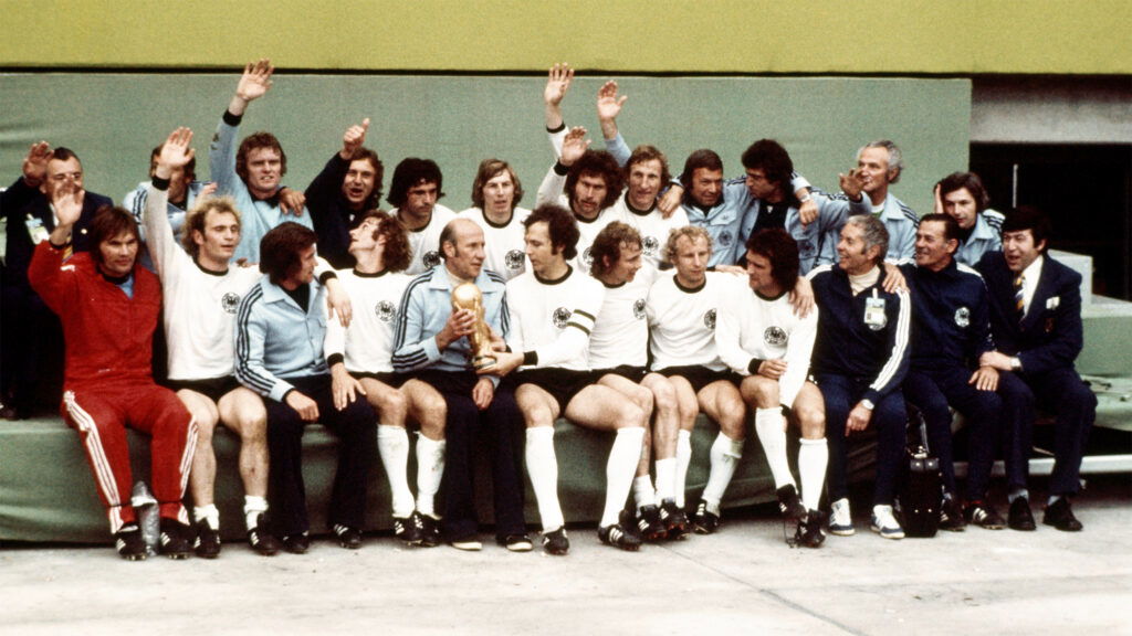 West Germany 1974 World Cup winners