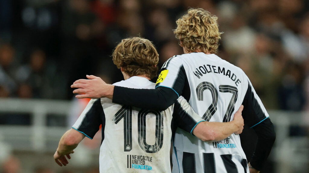 Nick Woltemade Anthony Gordon Newcastle United