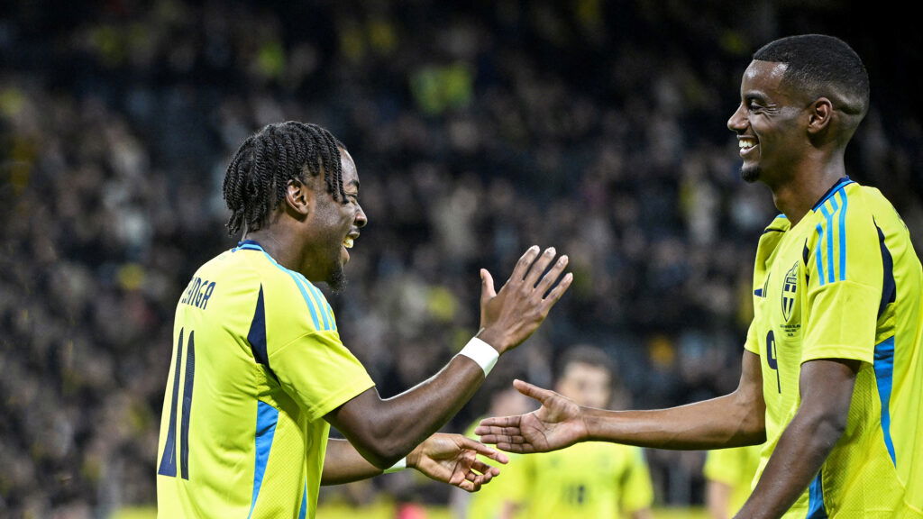 Alexander Isak Anthony Elanga Sweden