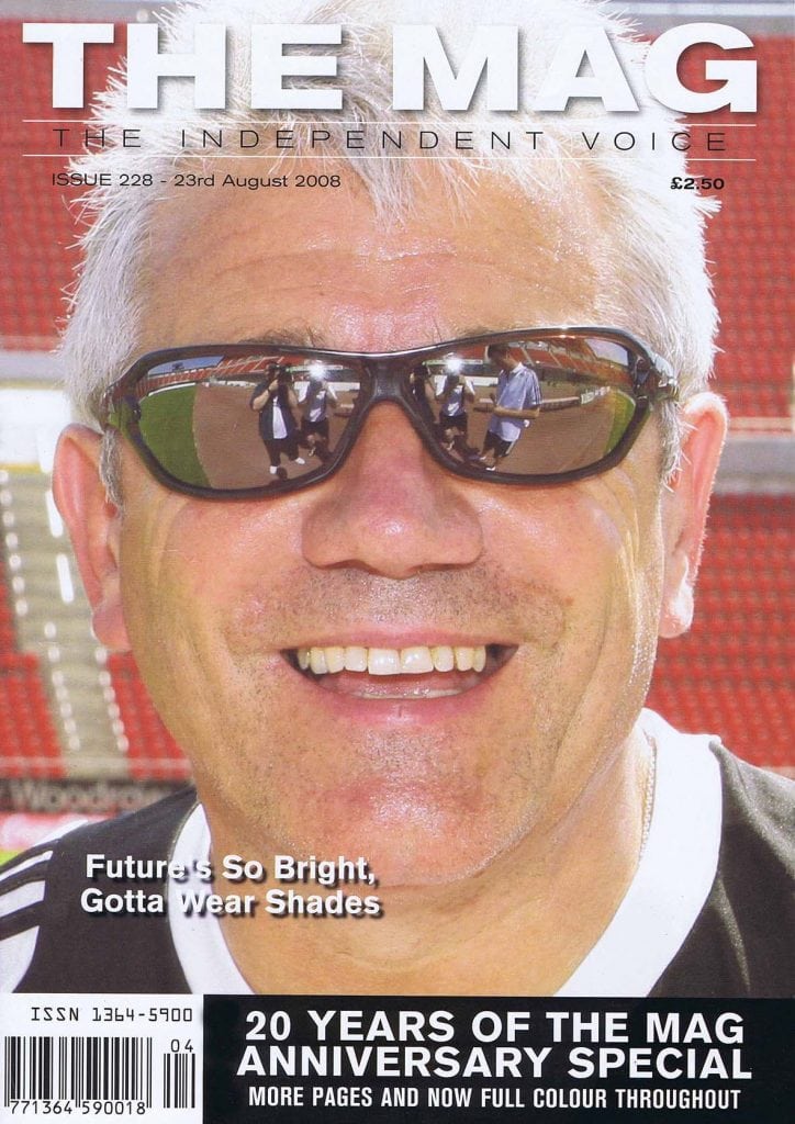The Mag Cover Edição 228 23 de agosto de 2008 Kevin Keegan Newcastle United