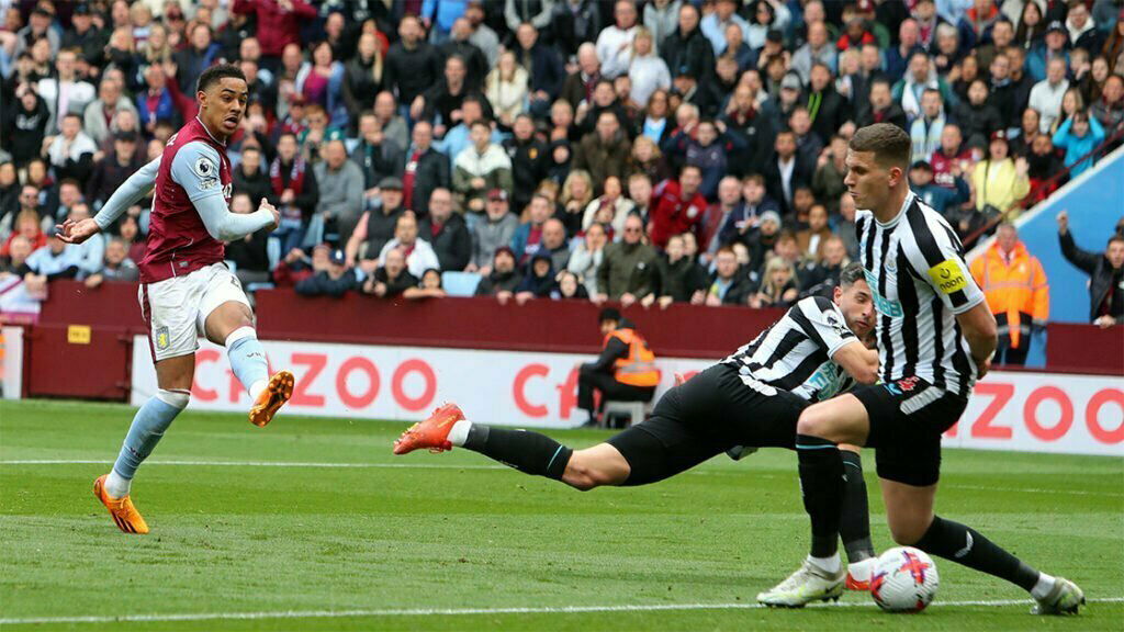 Jacob Ramsey Shooting Goal Aston Villa