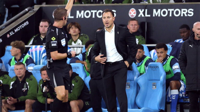 Matthias Jaissle Sideline Coventry Newcastle United
