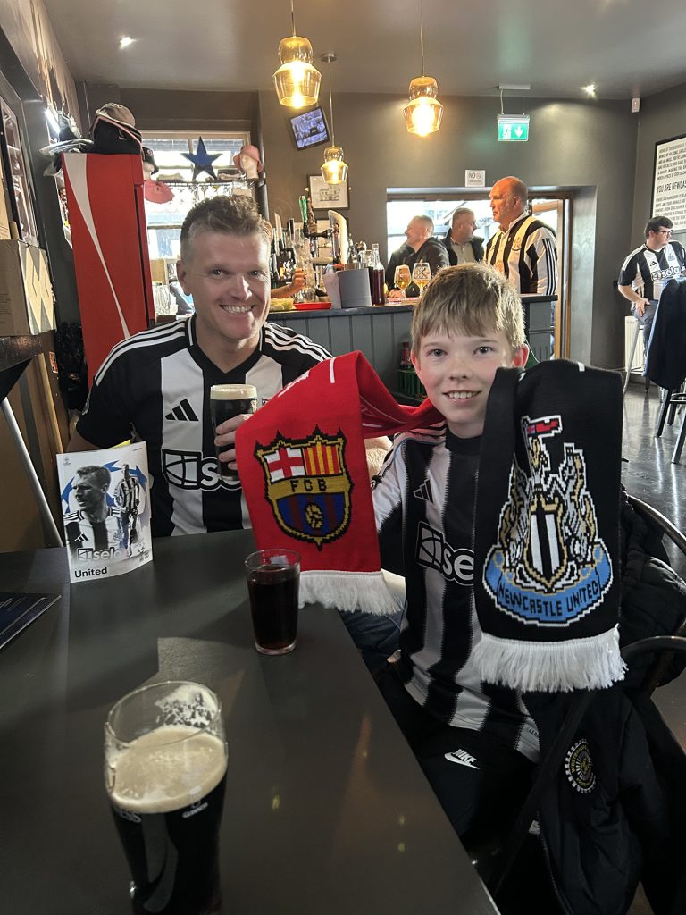 Jamie Smith And Son Newcastle Barcelona Pub