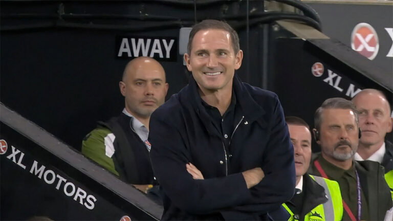 Frank Lampard Sideline Coventry Newcastle United