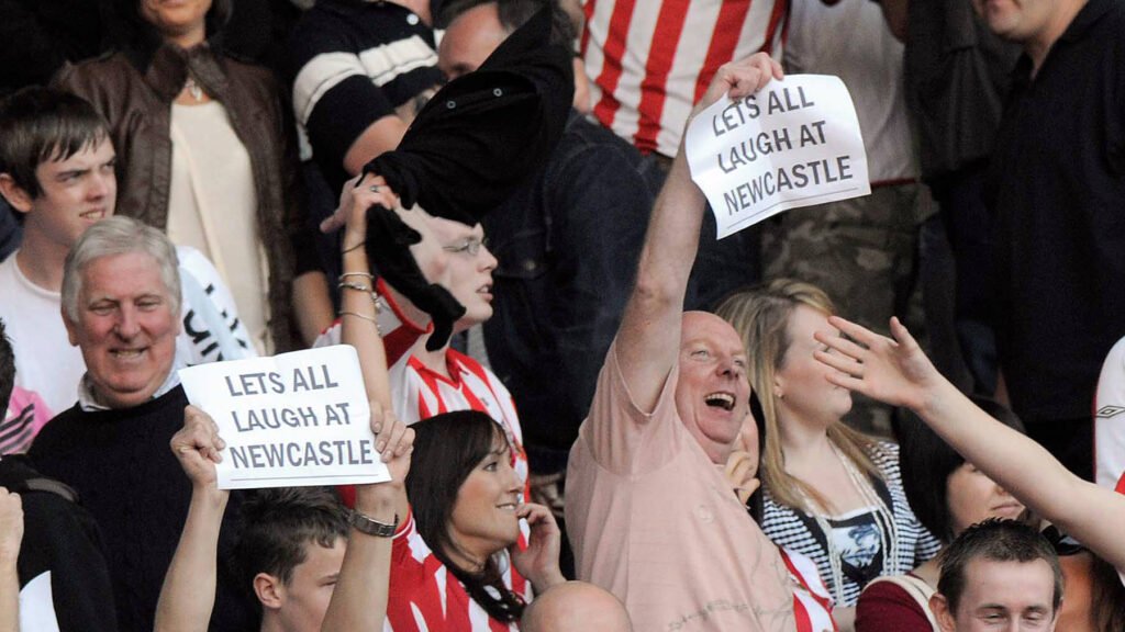 Sunderland Fans Lets All Laugh At Newcastle