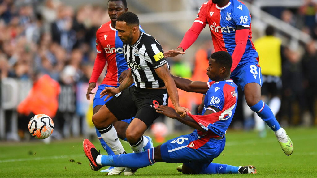 Marc Guehi Crystal Palace Callum Wilson Newcastle