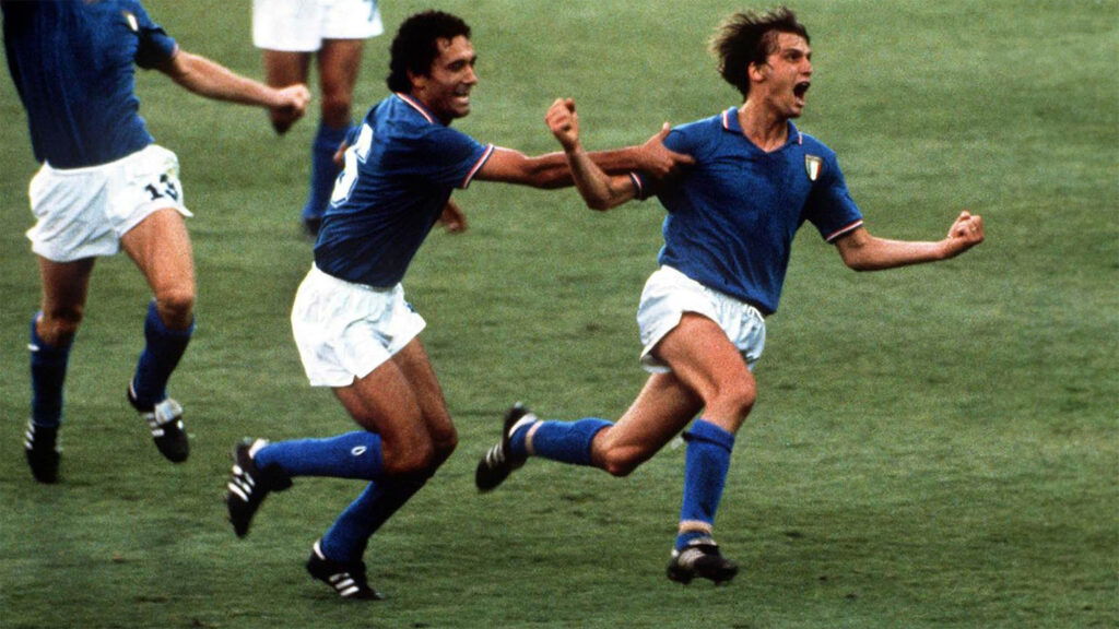 Marco Tardelli Italy Goal Celebration