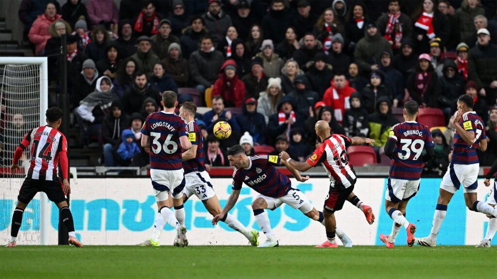 Bryan Mbeumo Goal Brentford Newcastle