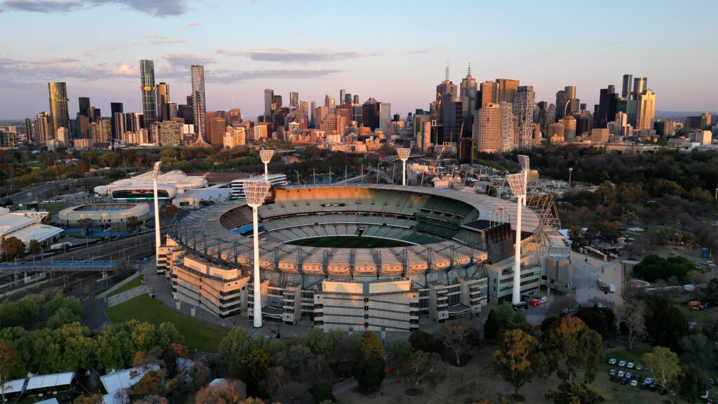 MCG Melbourne Cricket Ground Aerial