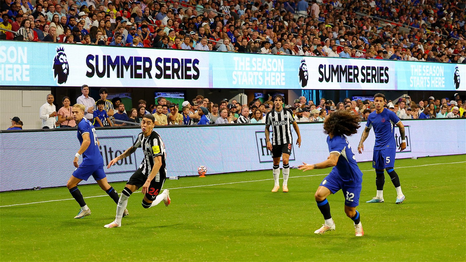 Chelsea vs Newcastle in the Premier League Summer Series