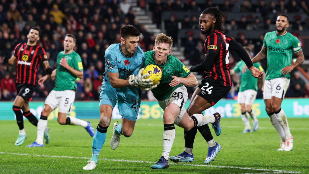 Nick Pope Lewis Hall Newcastle United