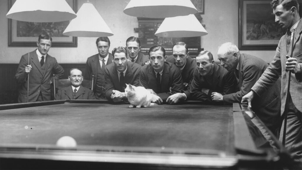 Newcastle Players Snooker Hotel Pre FA Cup 1924