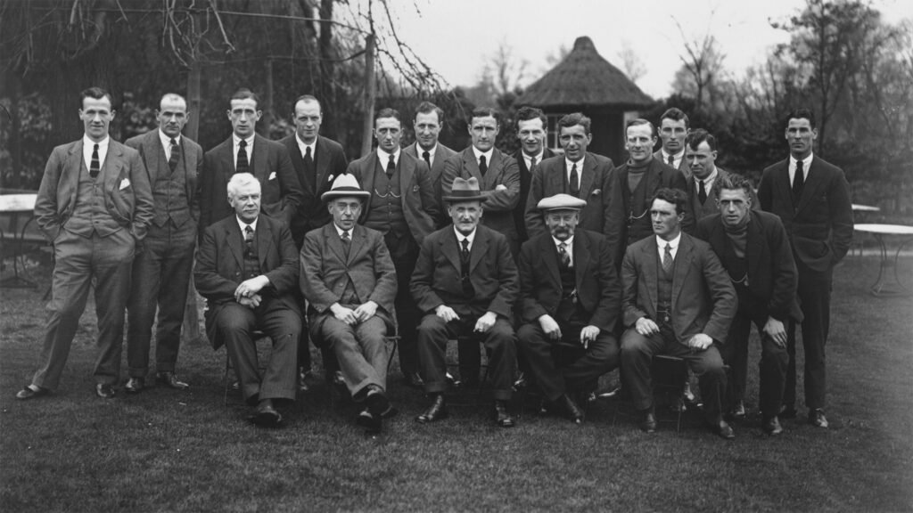 Newcastle Players Staff Hotel Pre FA Cup 1924