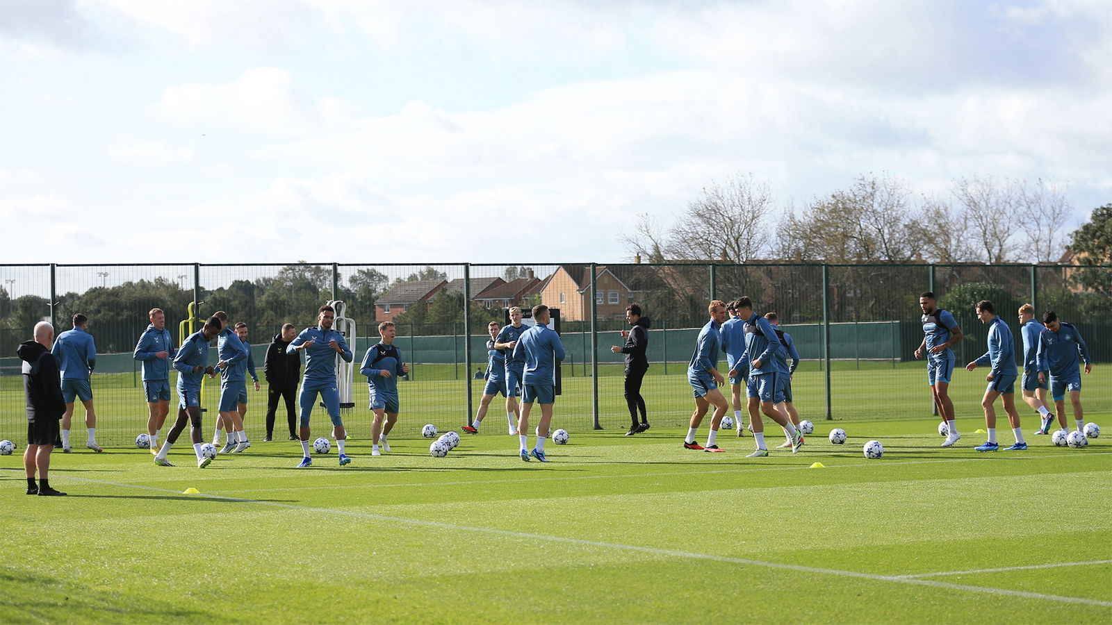 Eddie Howe reveals just how few players in training in Crystal Palace build up and Livramento question