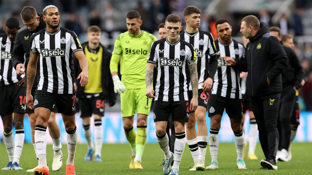 Newcastle United Players After Defeat