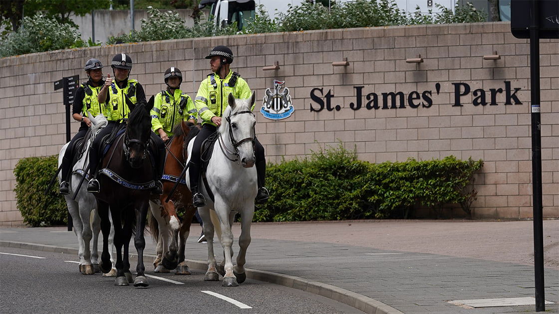 Northumbria Police reassure Newcastle United fans – Their Saturday city centre plan