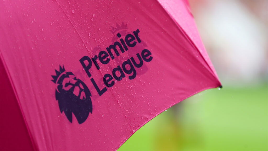 Premier Legue Logo Umbrella