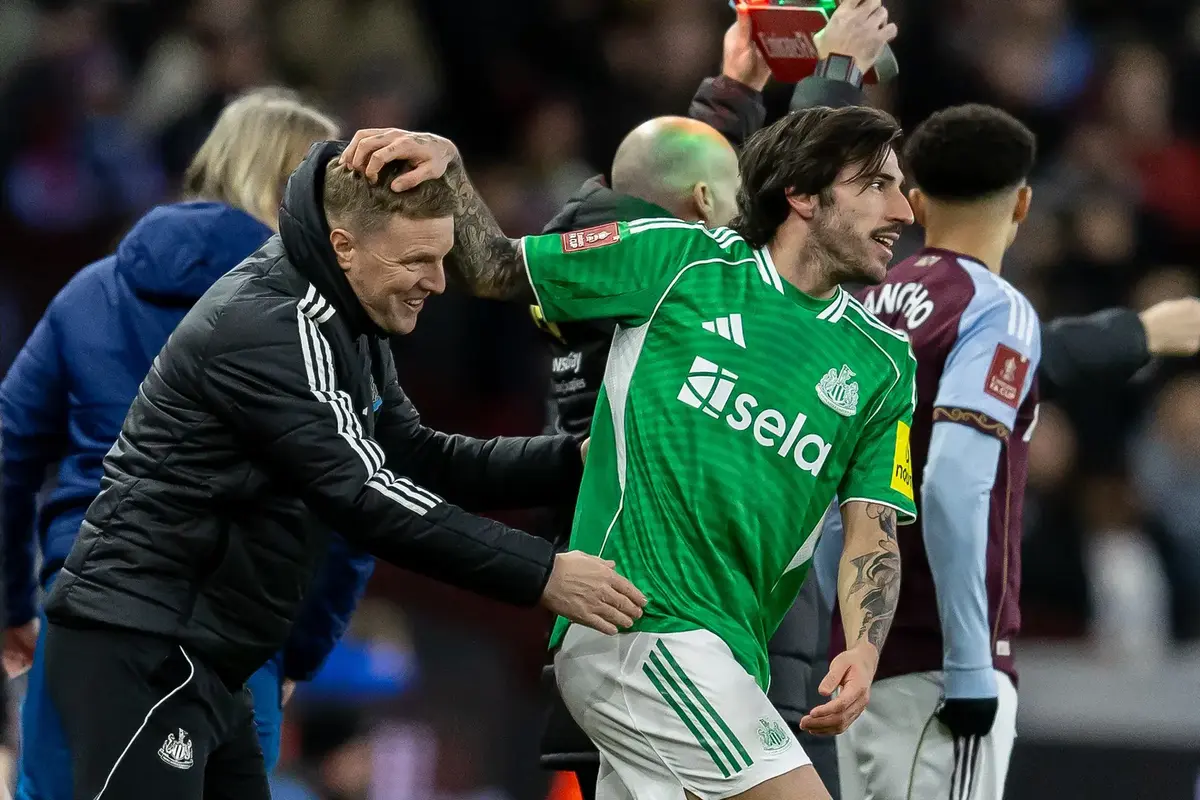 ‘My relationship with Eddie Howe is perfect’ Sandro Tonali dismisses media nonsense